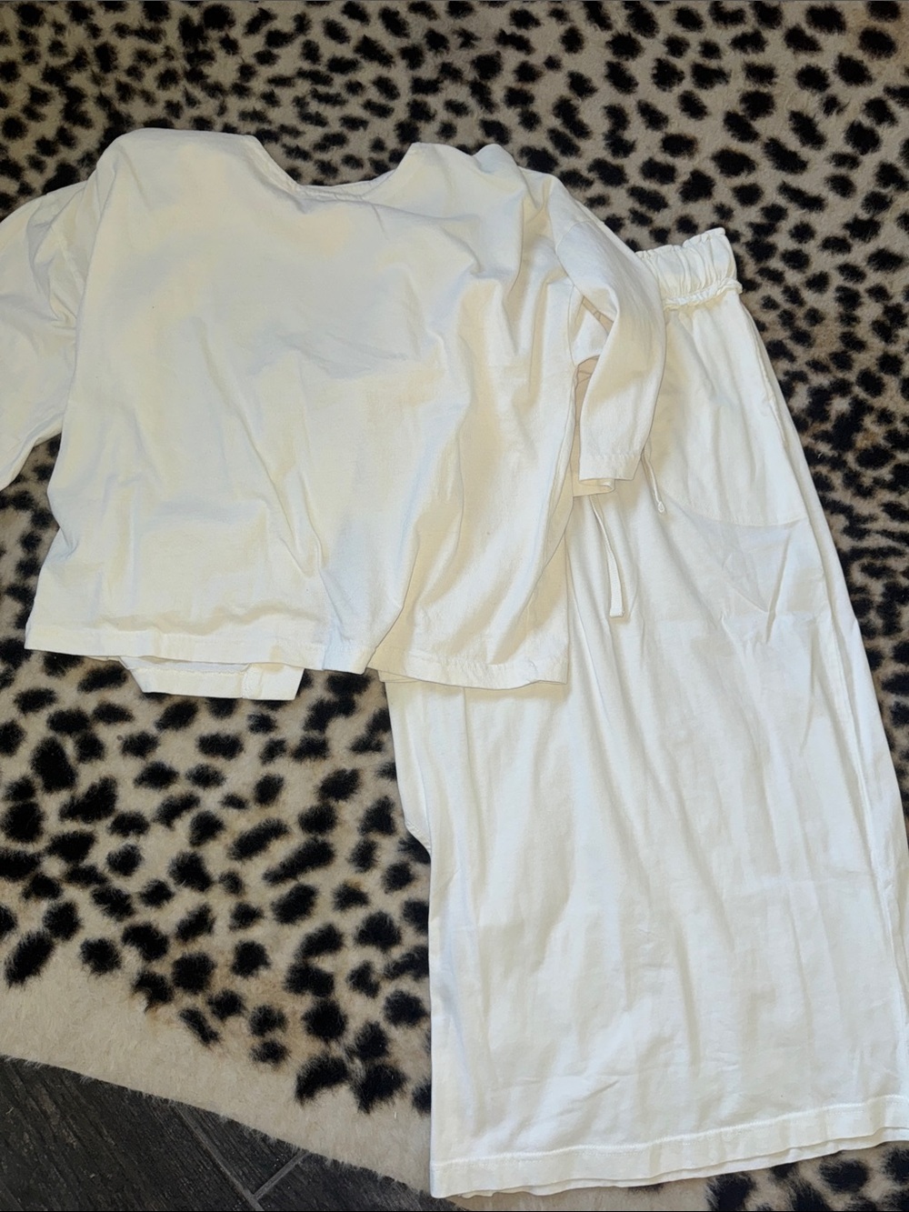 Free People White A-Line Skirt